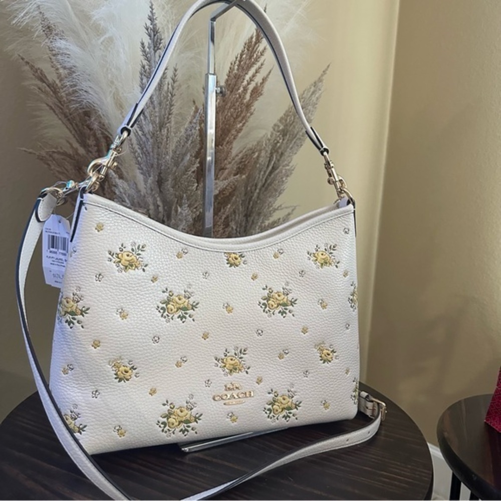 Coach Laurel Shoulder Bag With Floral Print